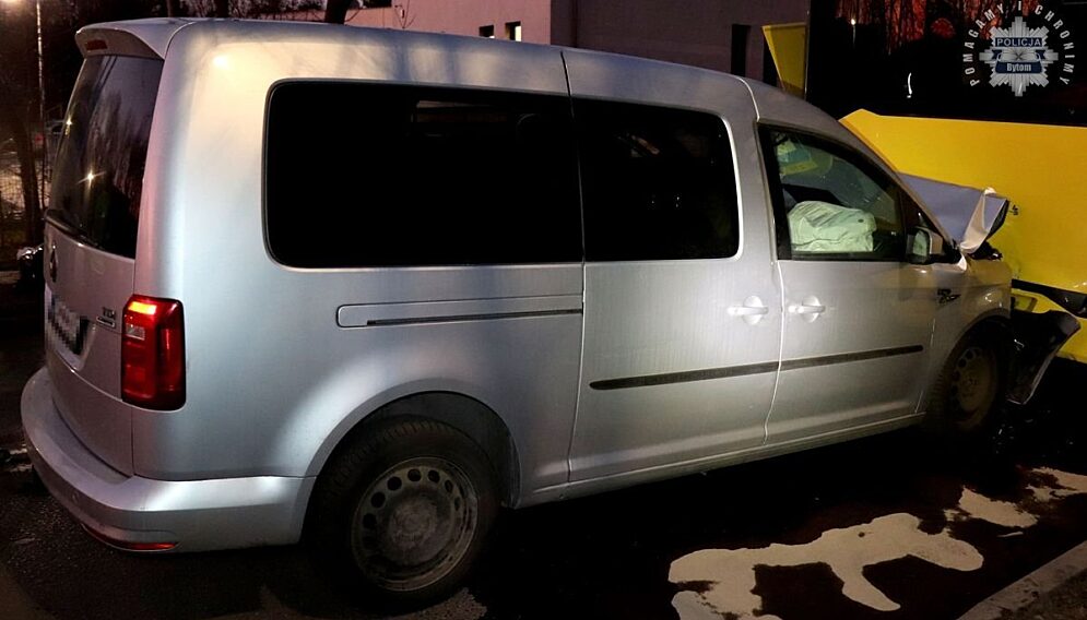 Zderzenie z autobusem bytom