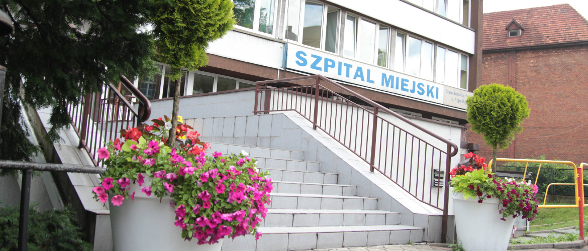 Baner wejscie szpital