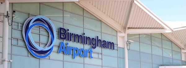 Bhx signage outside terminal
