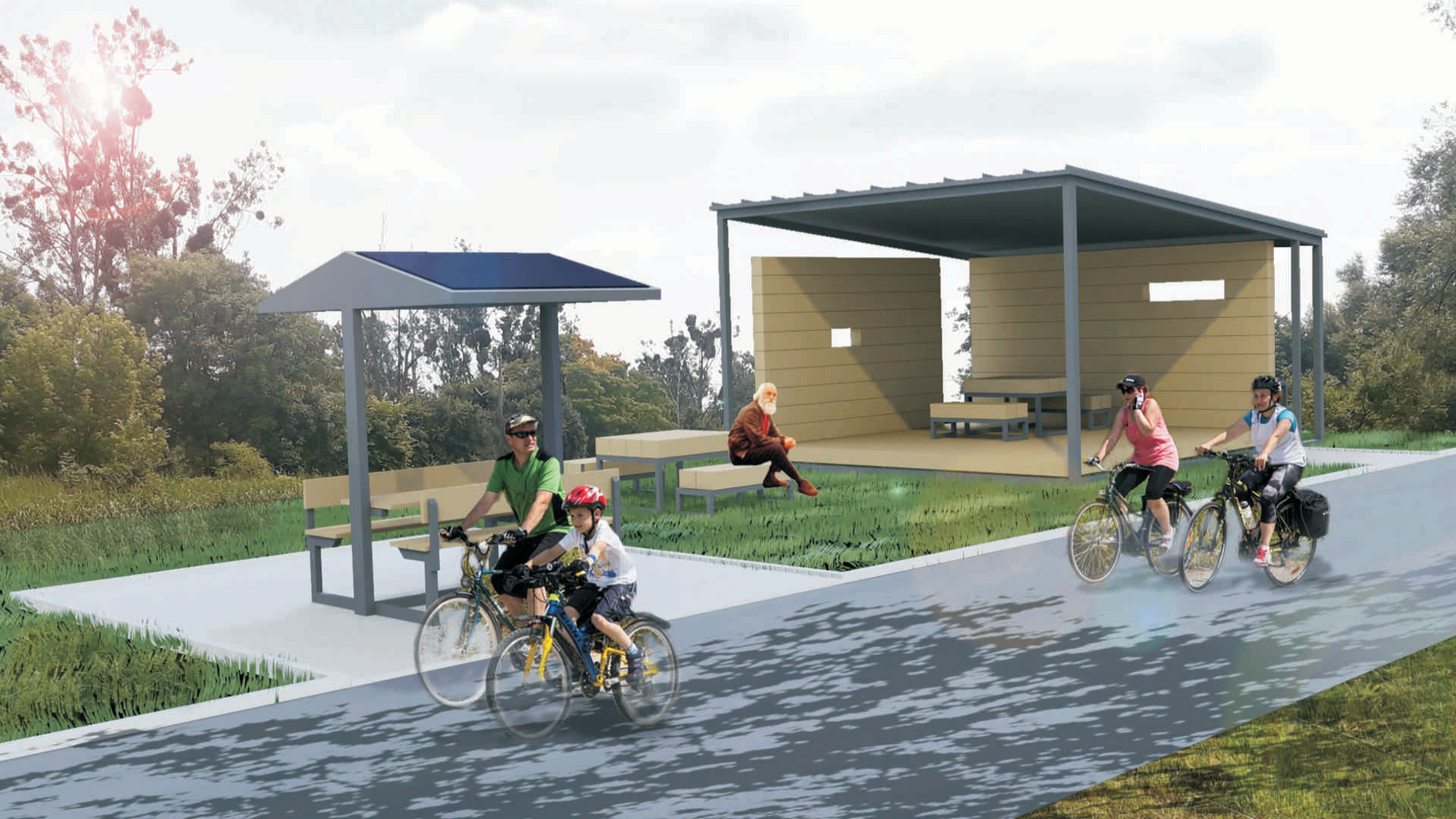 Bulwary klodnicy punkt turystyczny 1