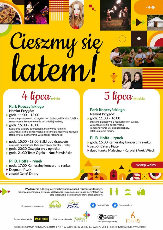 Cieszymy sie latem plakat