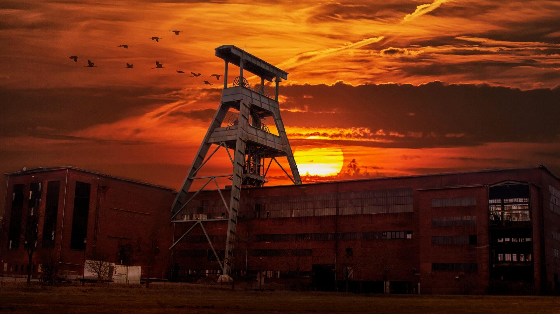 Coal mine coal pot dump hoheward herten 327048