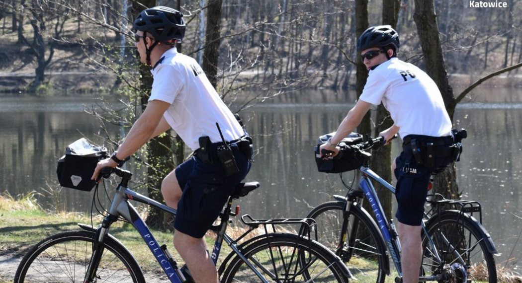 Csm rowerowe patrole policyjne w Katowicach 8d7dd1f4e7