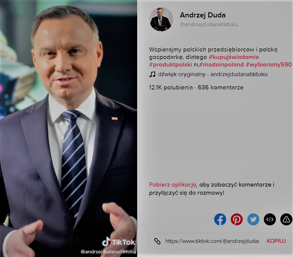 Duda tiktok