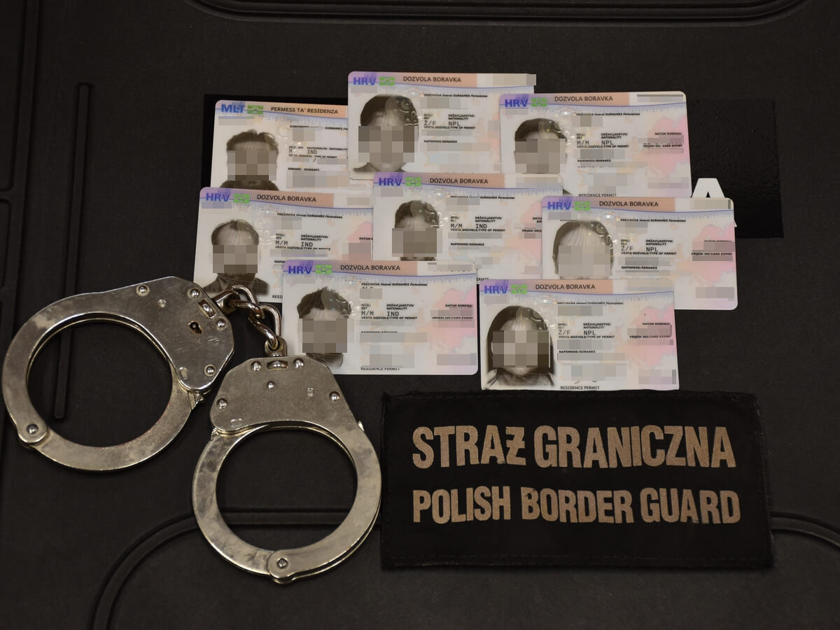 Działania slaskiej strazy granicznej