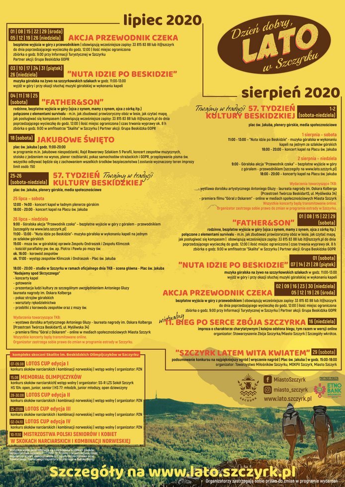 Dzie dobry lato w szczyrku 2020 1046x1479