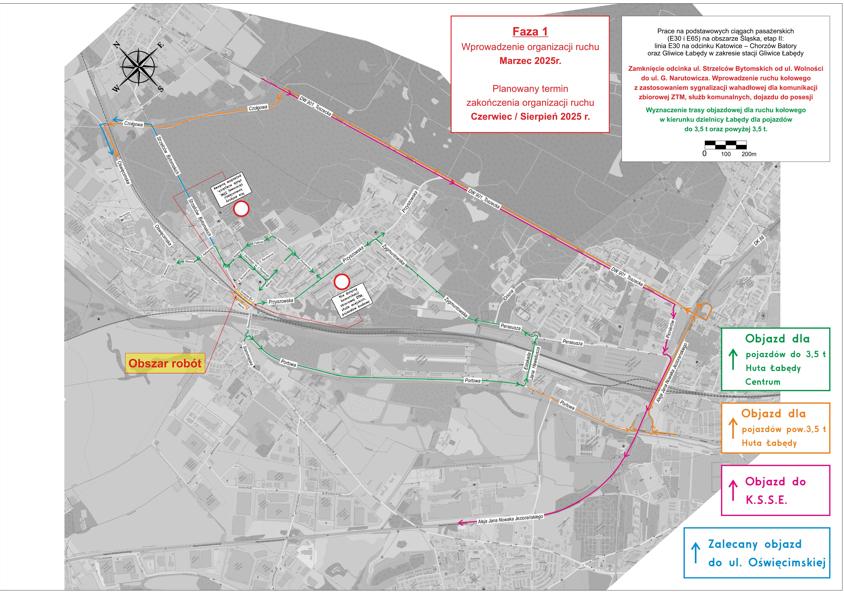 Gliwice labedy zmiany