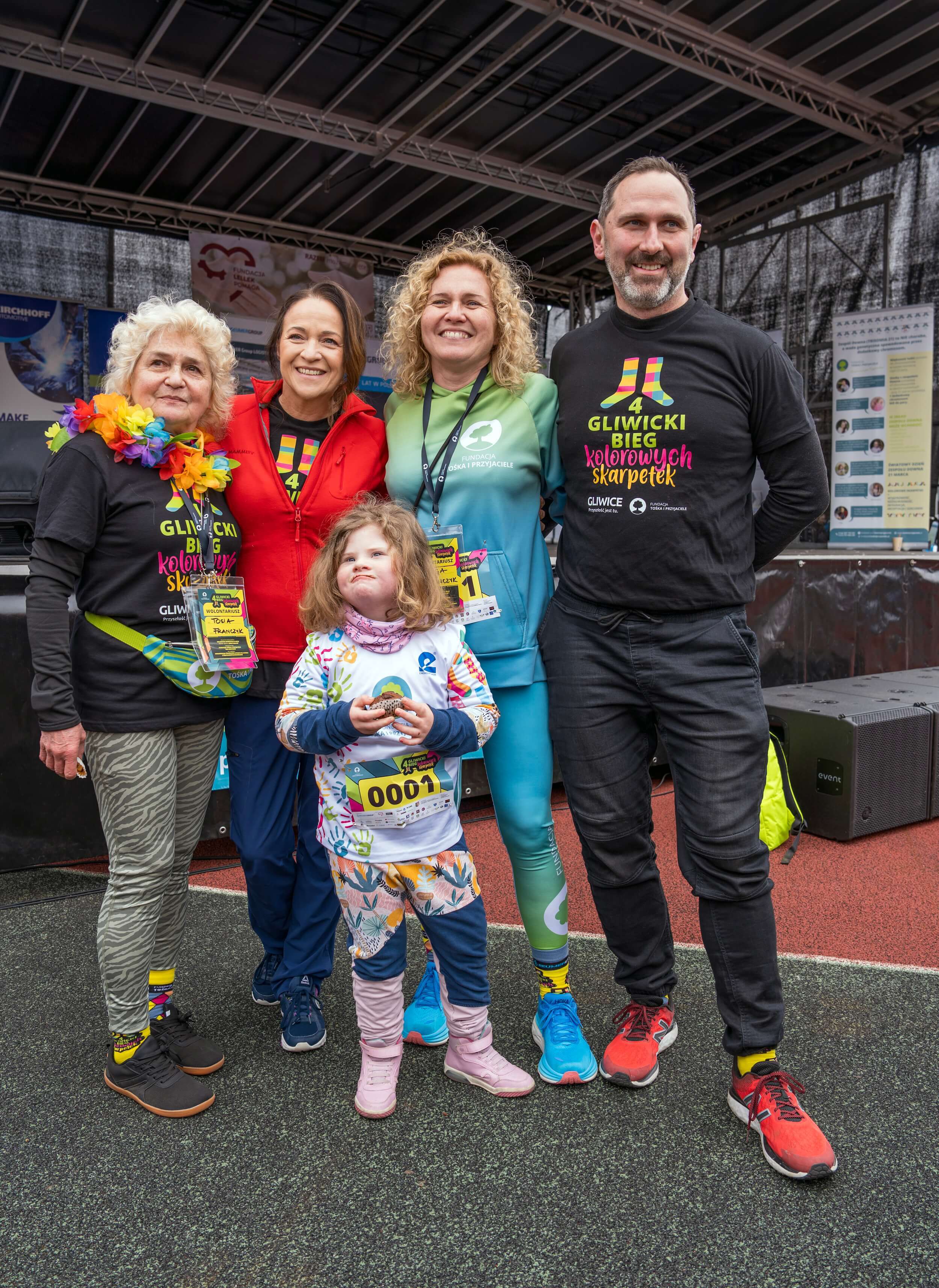 Gliwicki bieg kolorowej skarpety