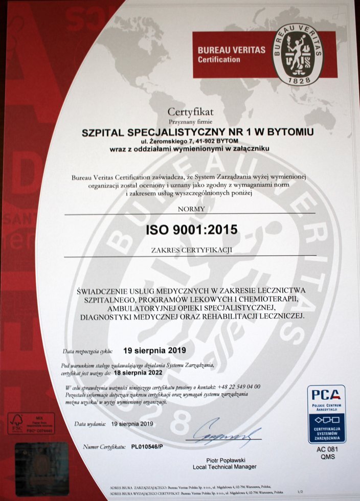 Iso certyfikat
