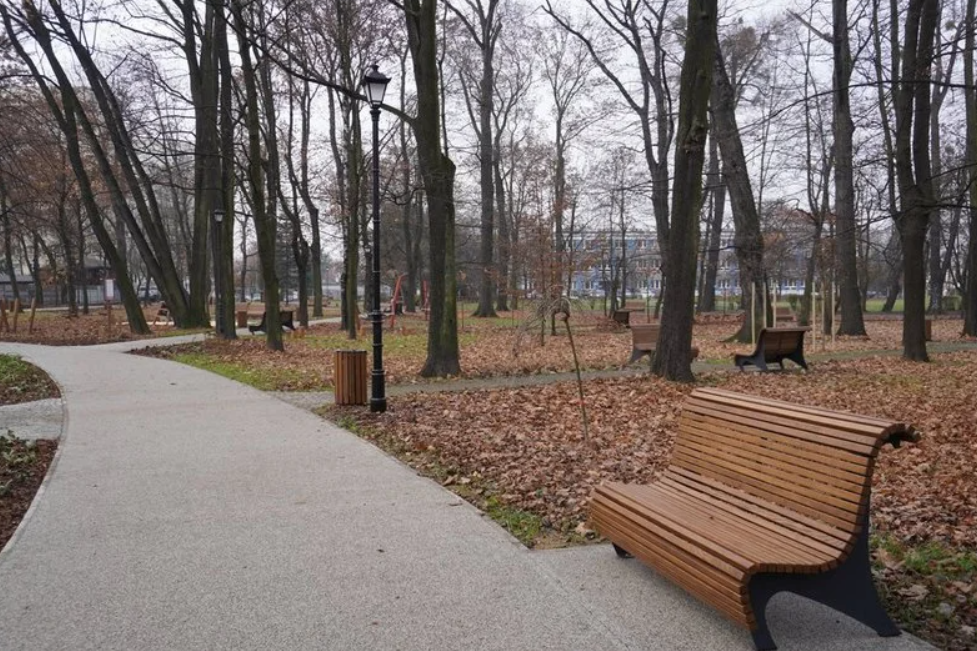 Przebudowa Parku Staromiejskiego w Żorach