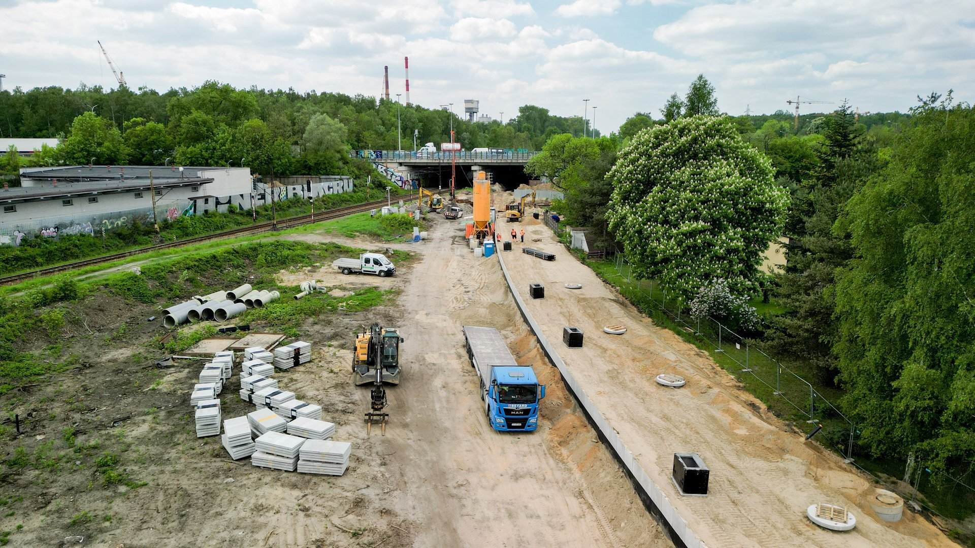 Katowicki wezel kolejowy przebudowa 1