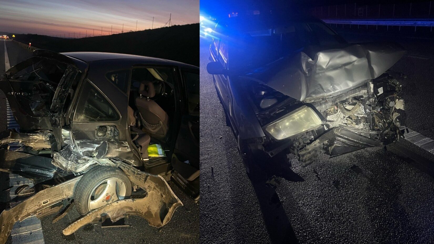 Kolizja na a1