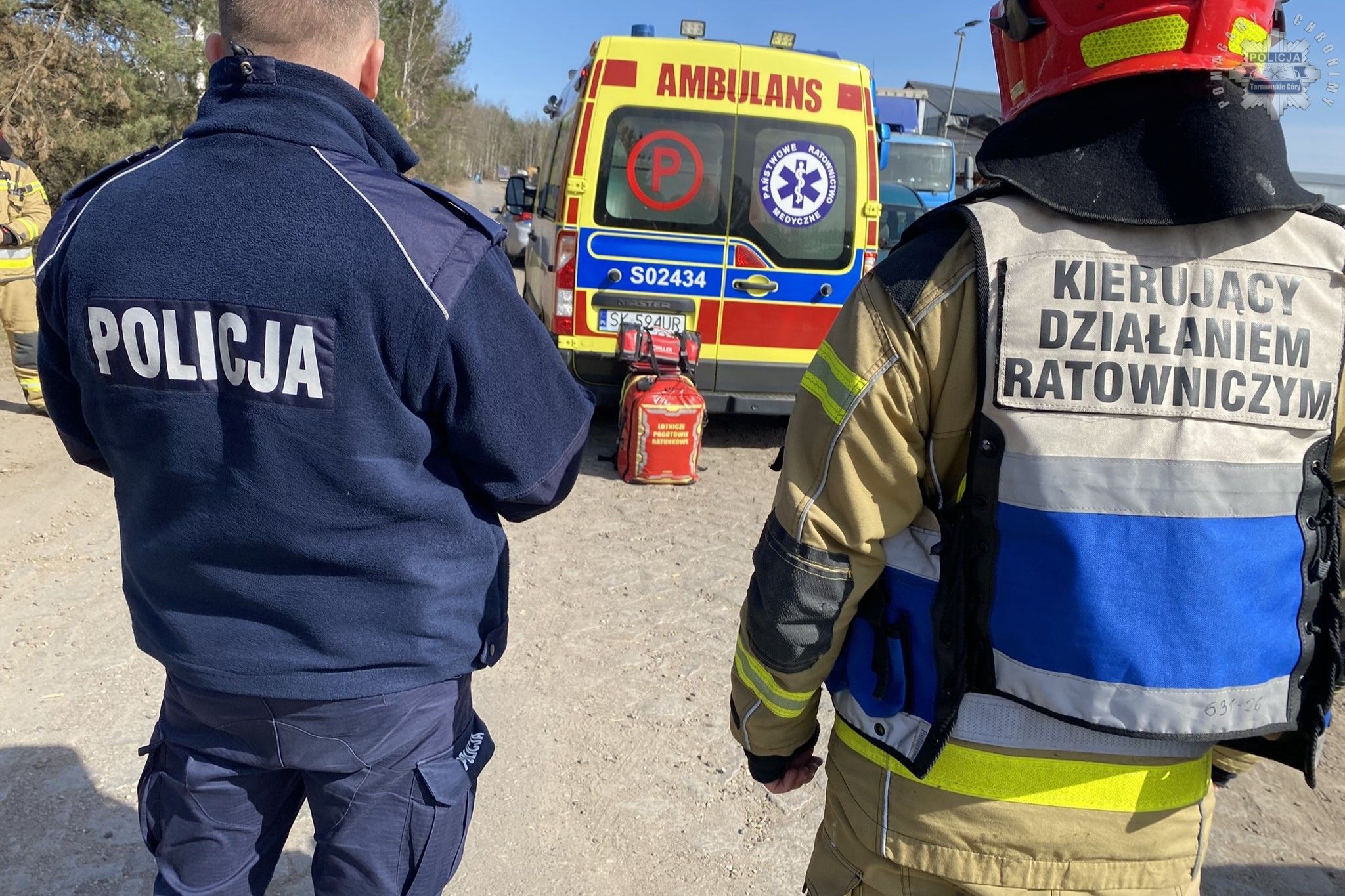 Konar przygniotl chlopaka