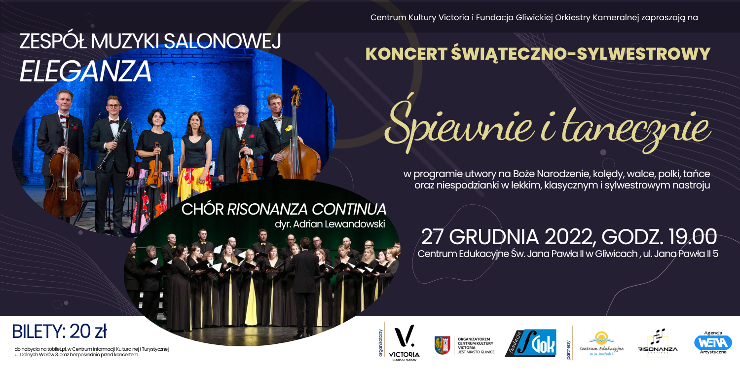 Koncert świąteczno-sylwestrowy w Centrum Kultury Victoria