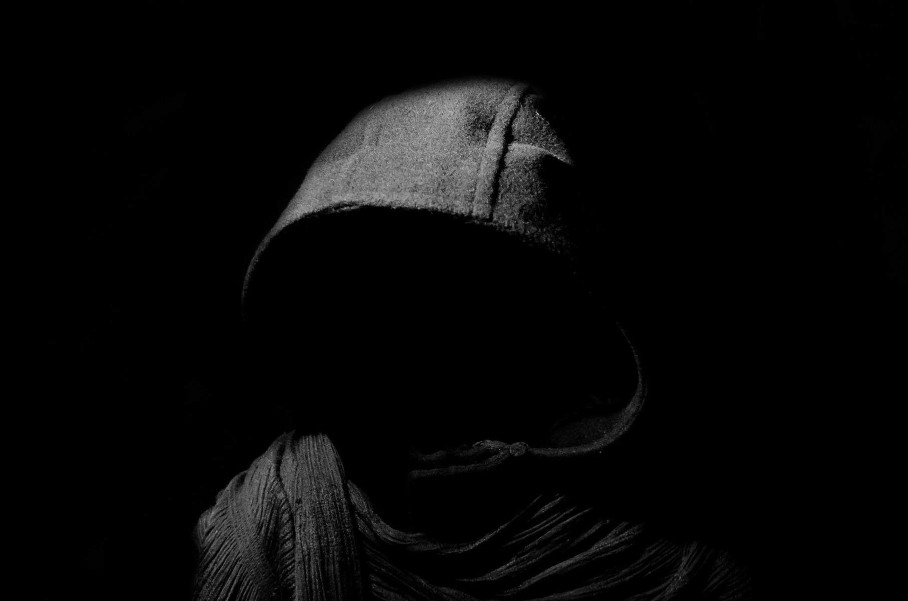 Man silhouette abstract black and white mist white 1349503 pxhere com