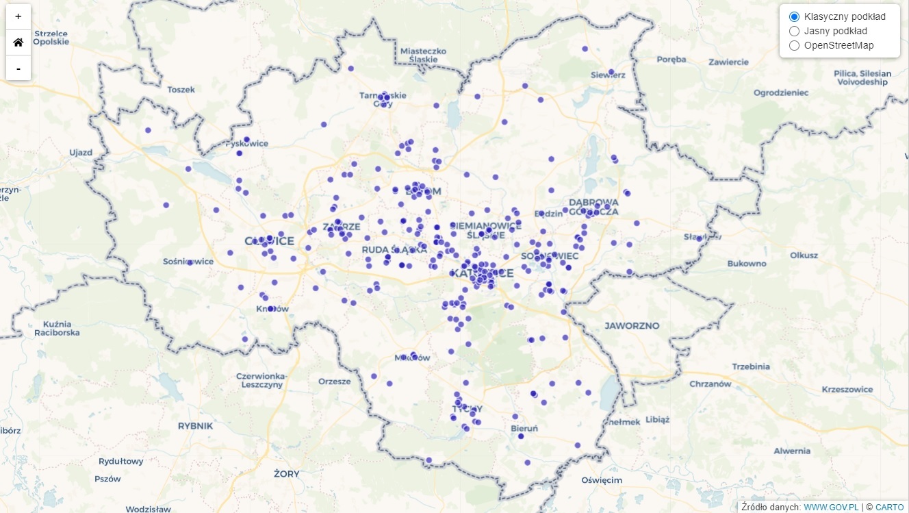 Mapa szczepienia