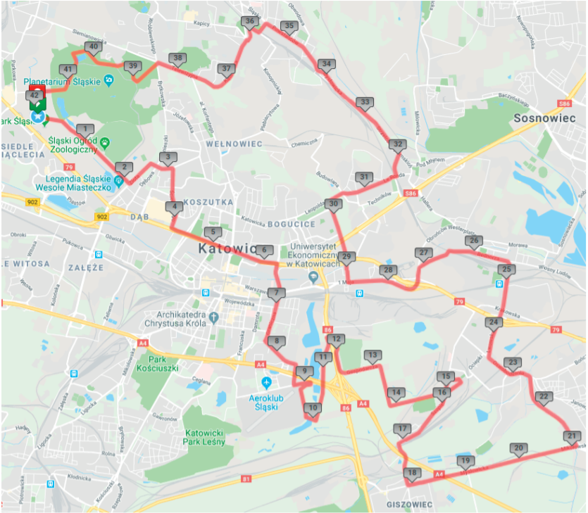 Mapka silesia