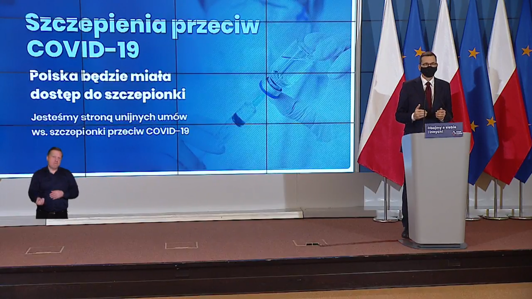 Morawiecki szczepionka