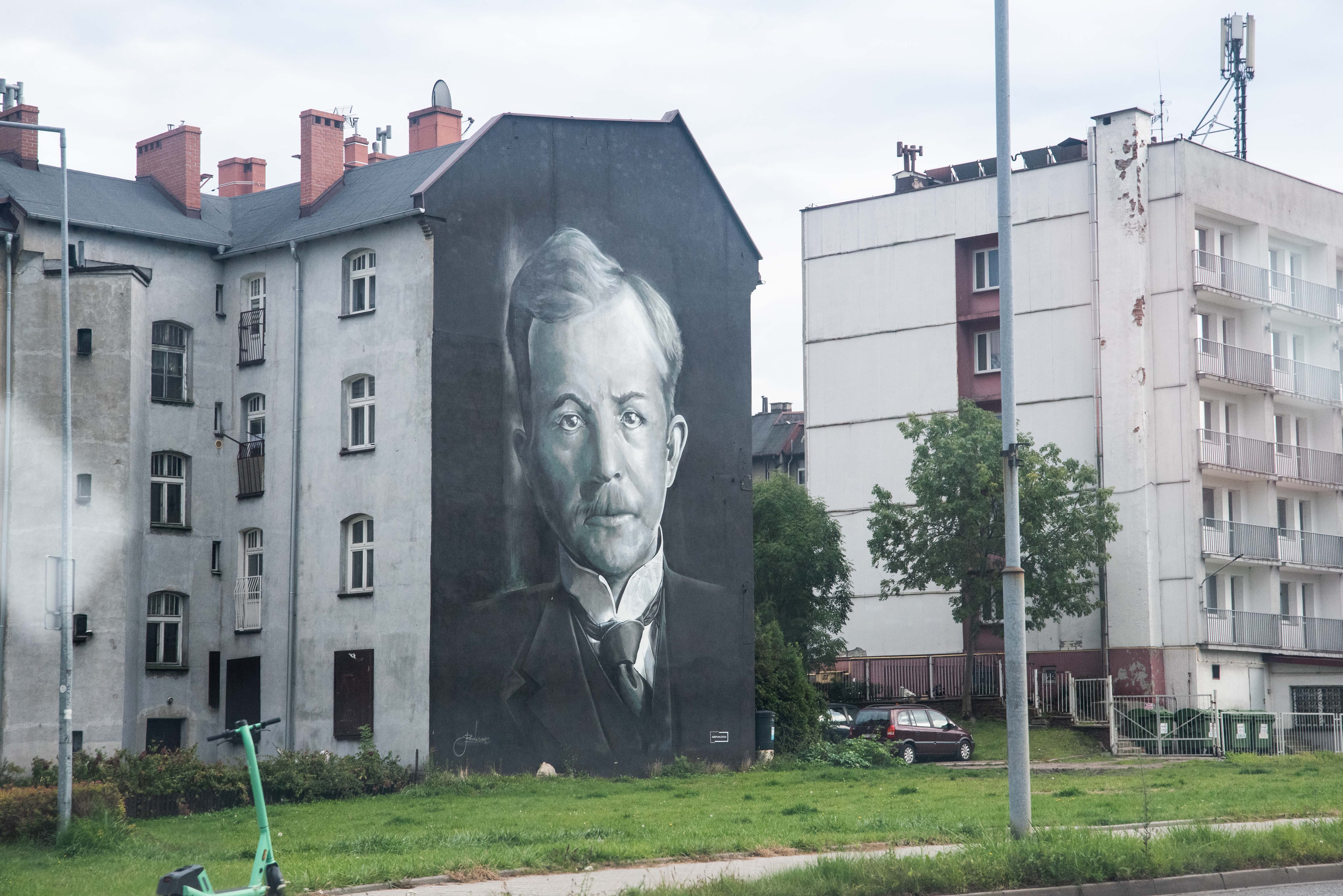 Mural Korfantego w Katowicach