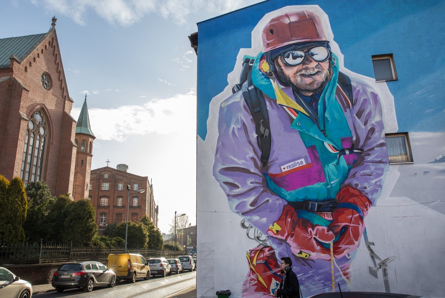 Mural Jerzy Kukuczka