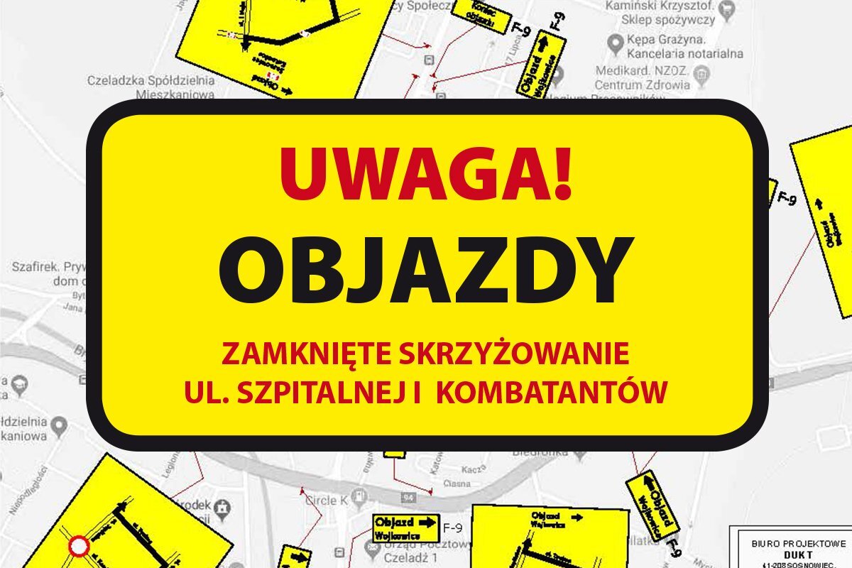 Objazdy aktualnosc