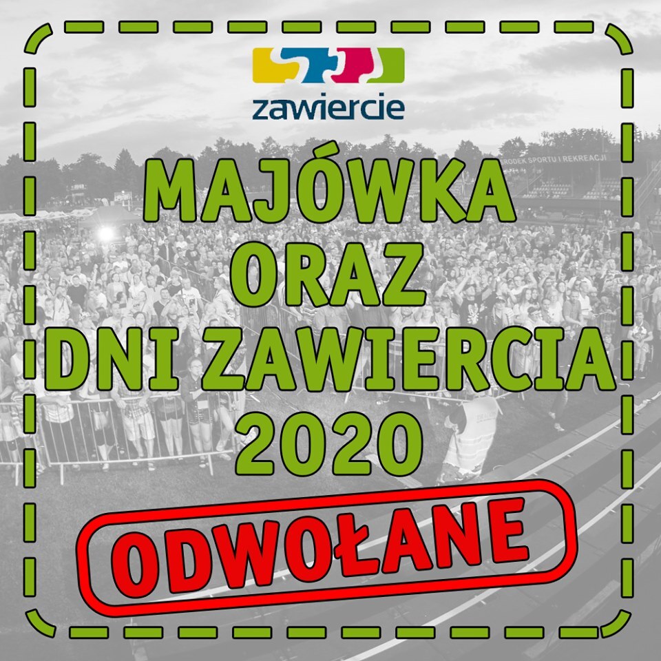 Odwolane imprezy