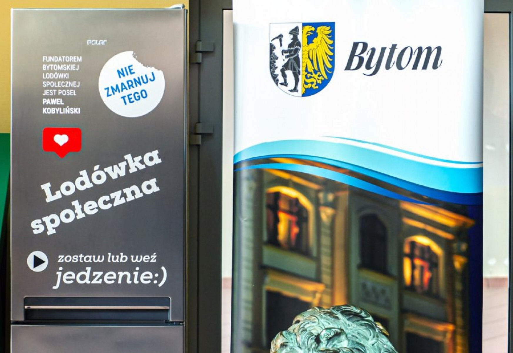 lodówka społeczna w Bytomiu