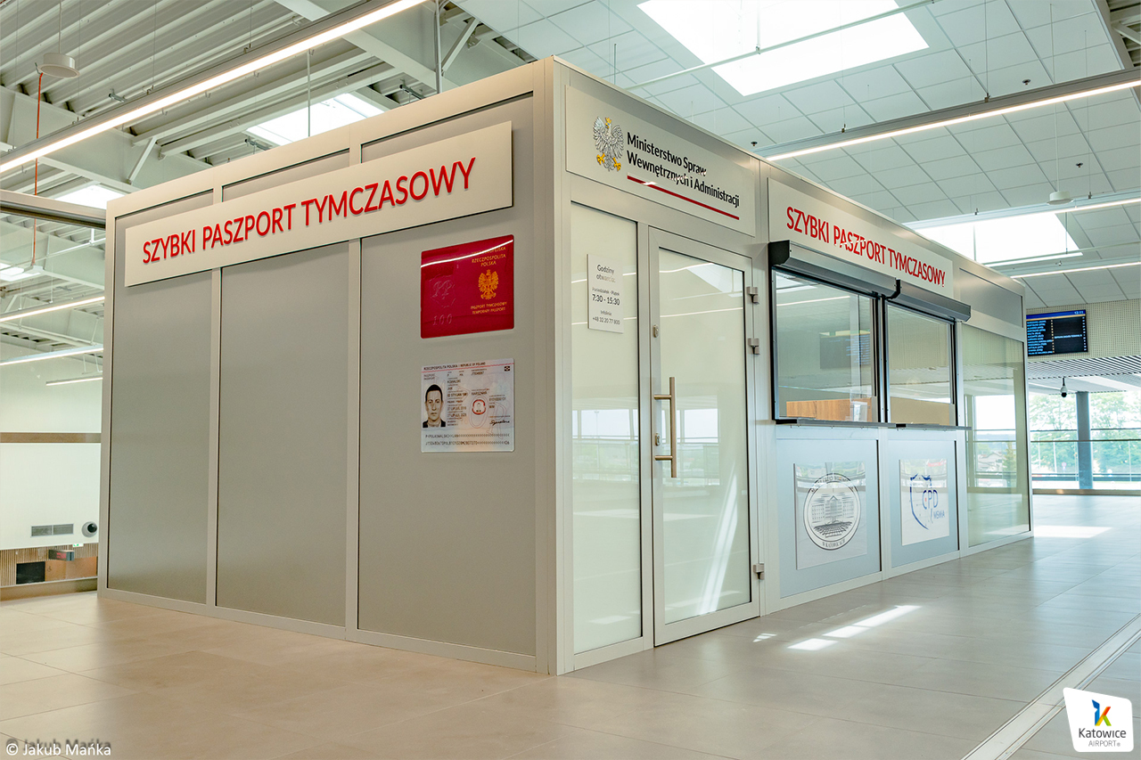 Paszport tymczasowy na lotnisku