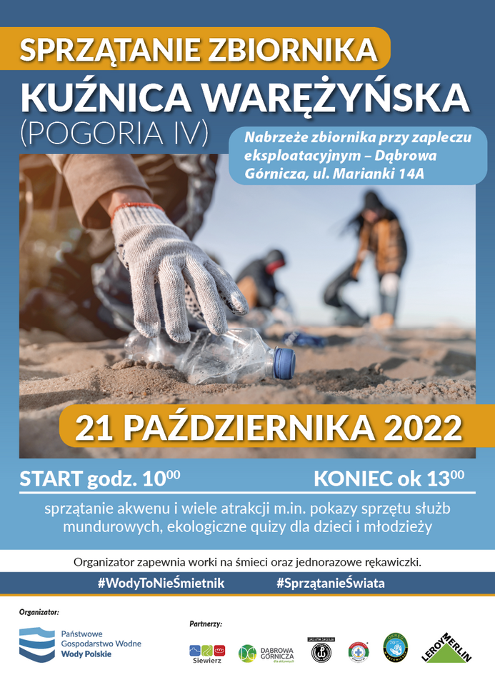 Plakat sprzatanie 13 PAZDZIERNIKA 2022