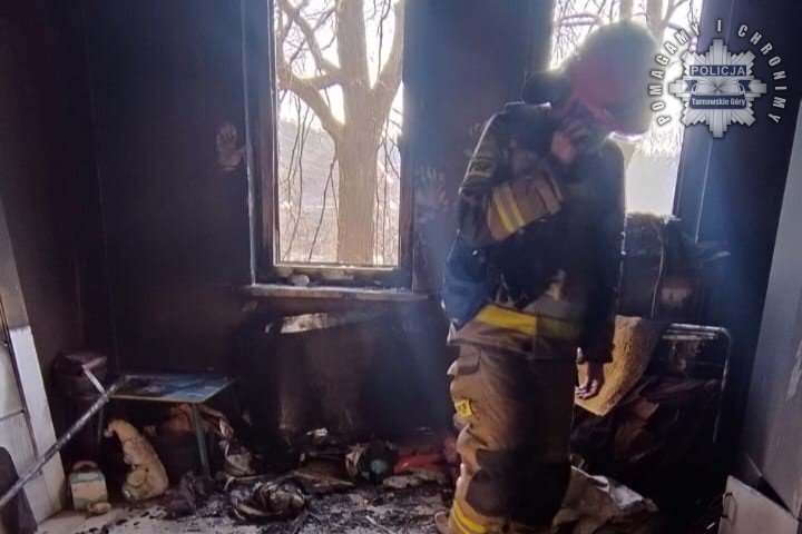 Pożar w boruszowicach