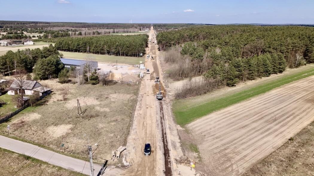 Przebudowa drogi DW 492