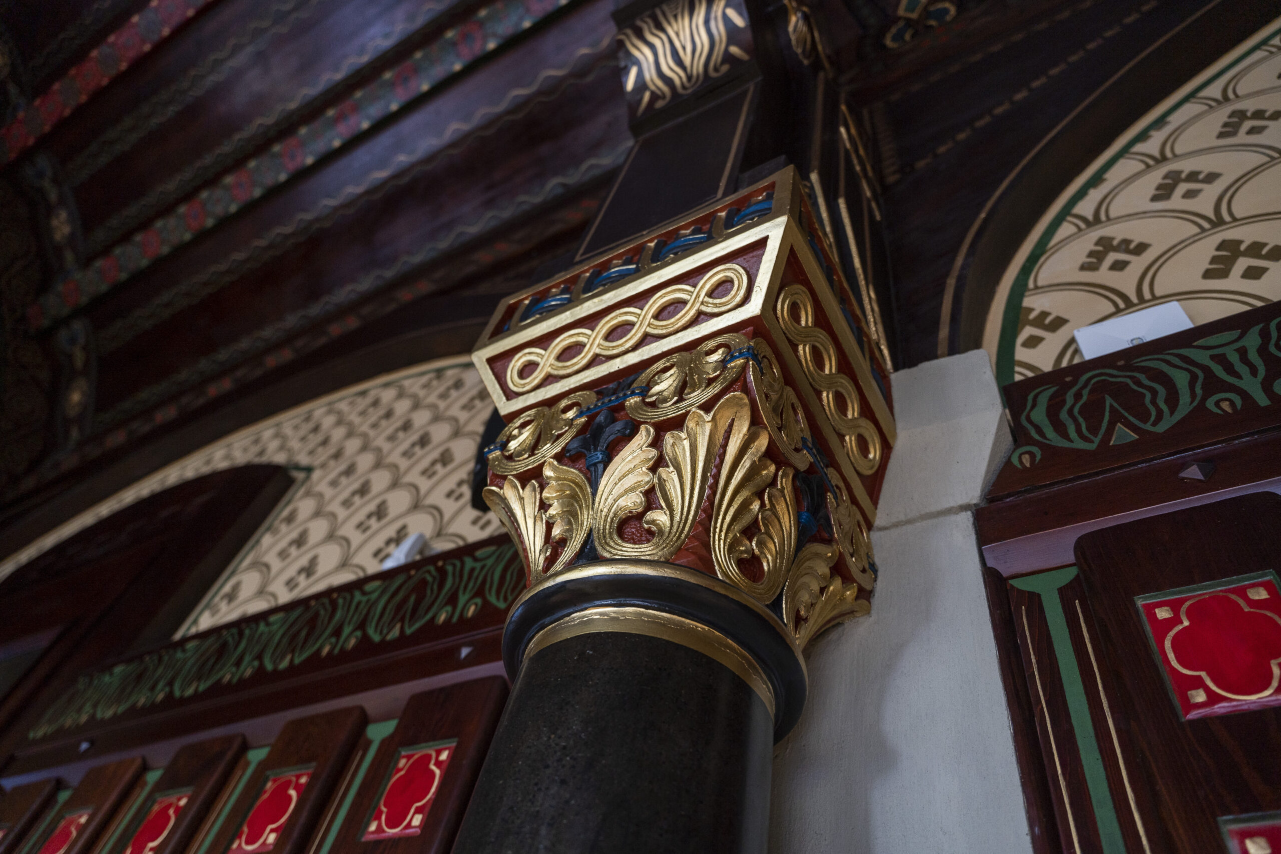 odrestaurowana sala witrażowa w Zabrzu