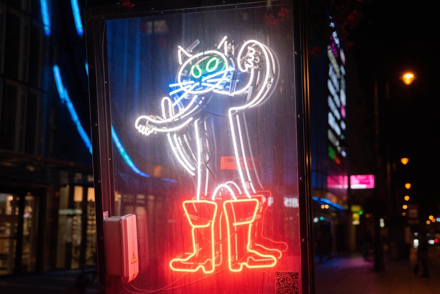 Szlak neonów 3 Maja Katowice 2023