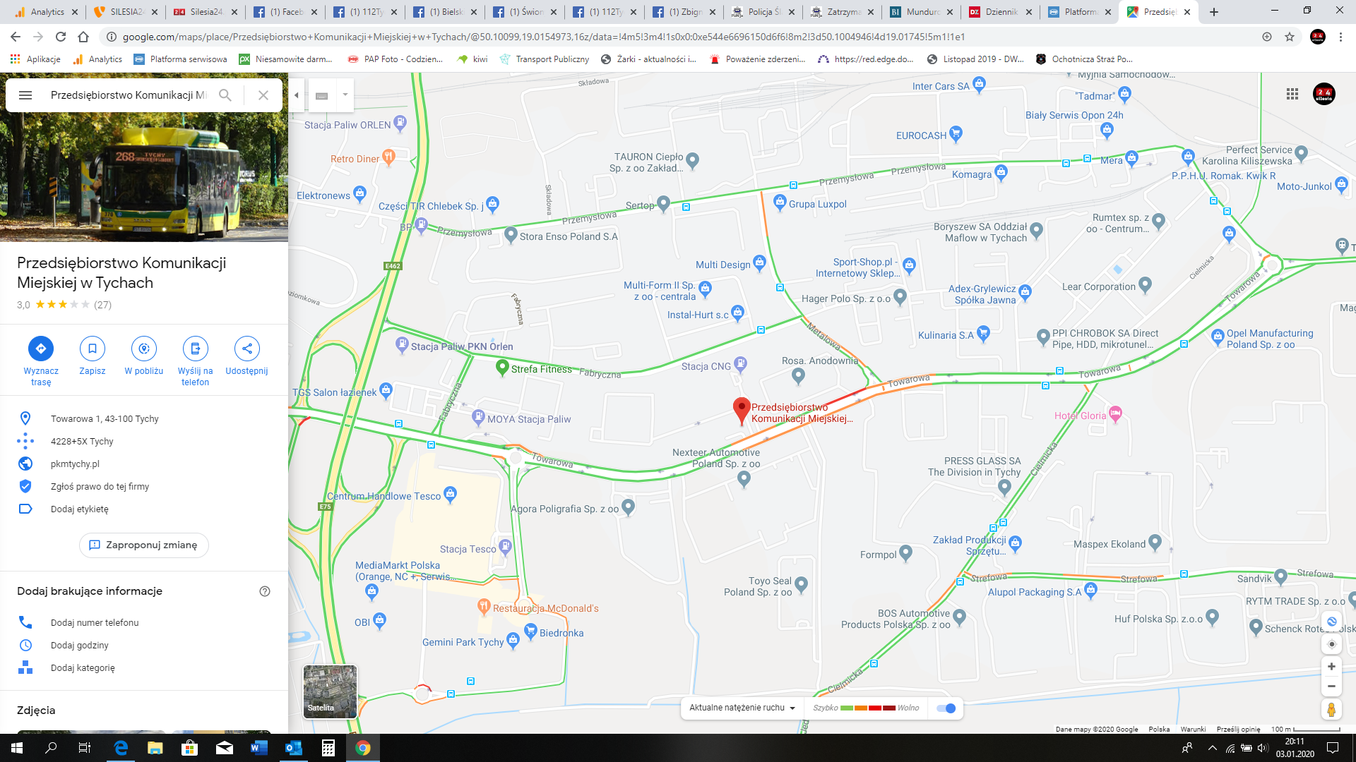 Tychy trakcja