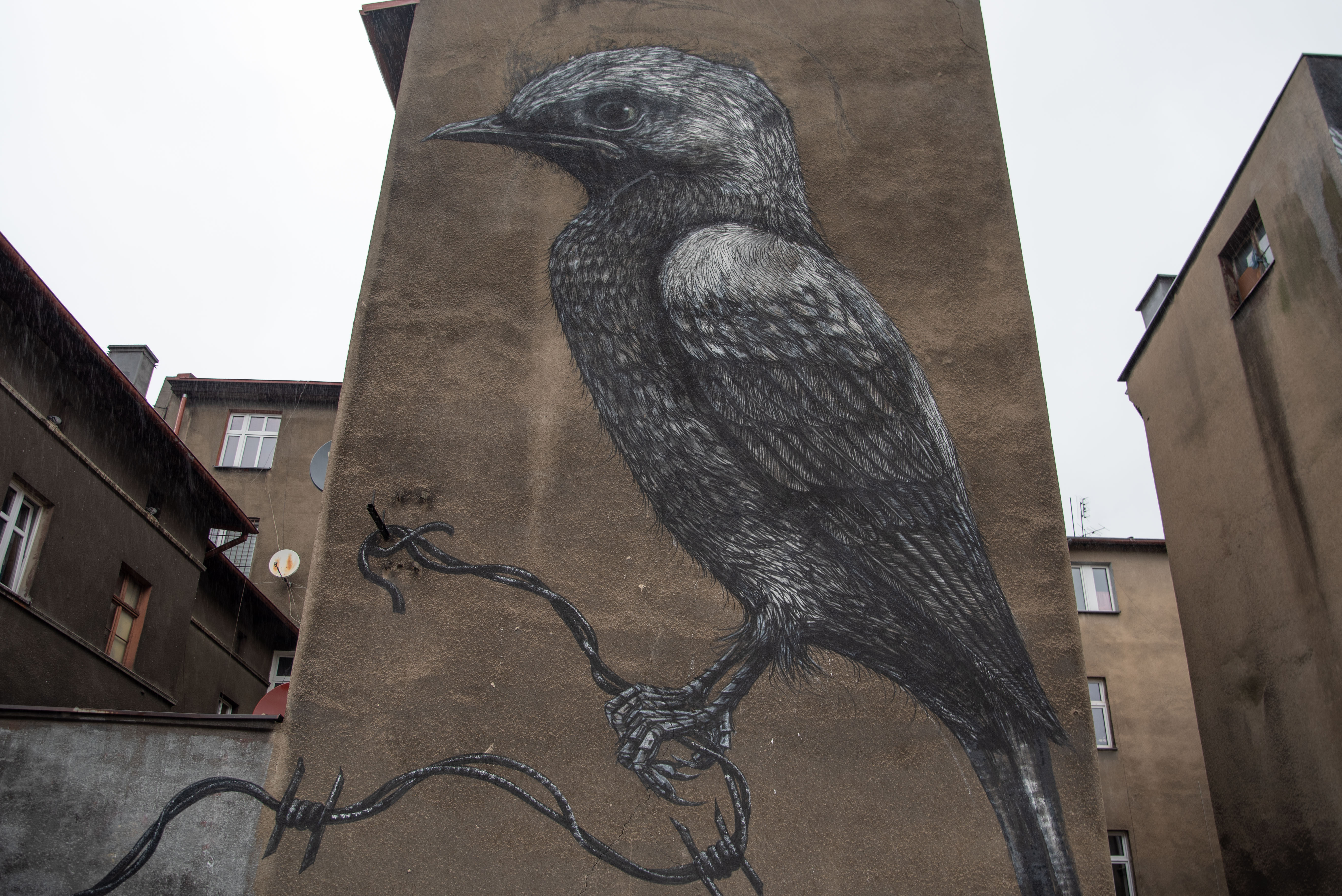 mural na Tylnej Mariackiej
