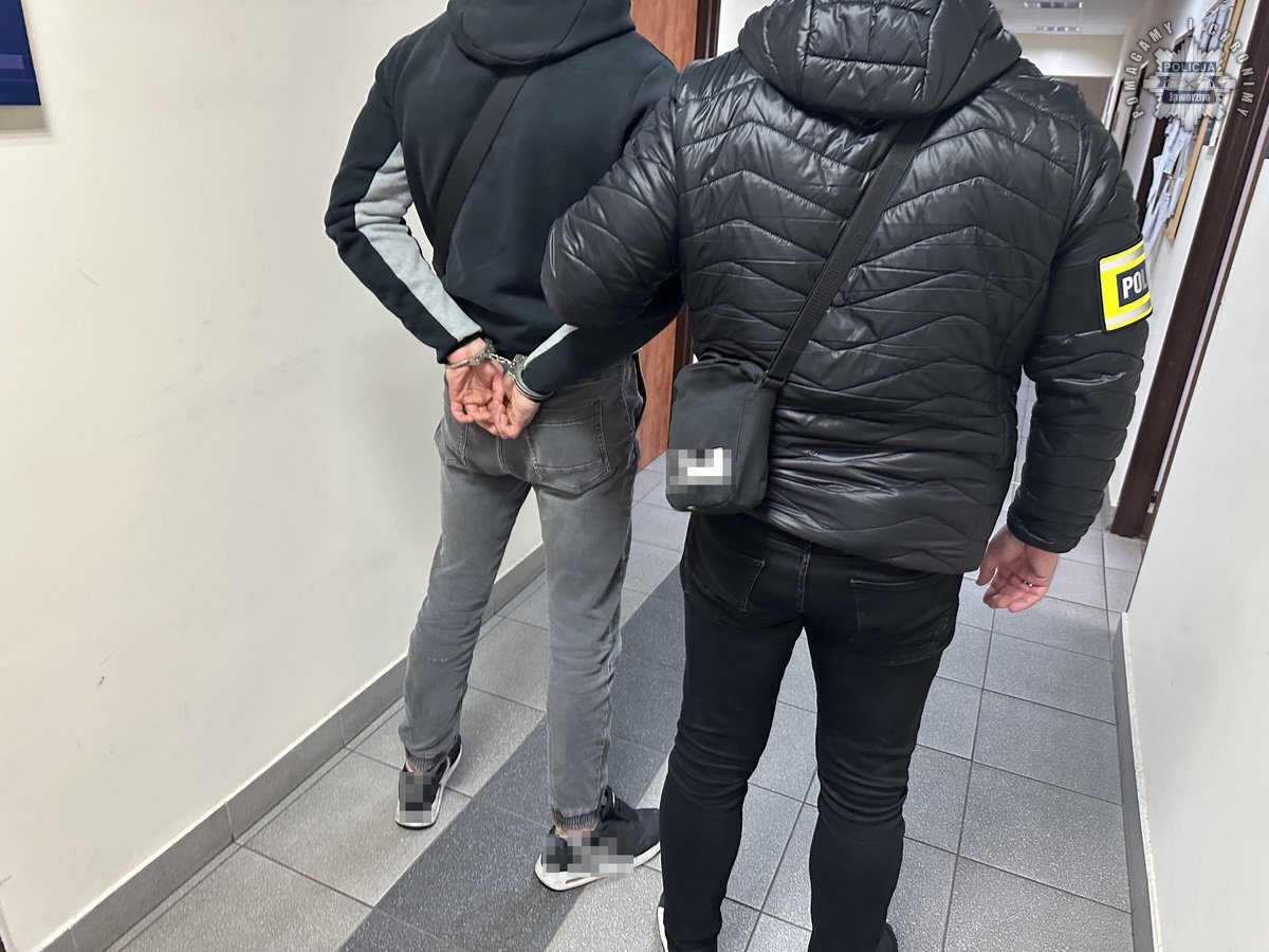 Ucieczka przed policja w jaworznie