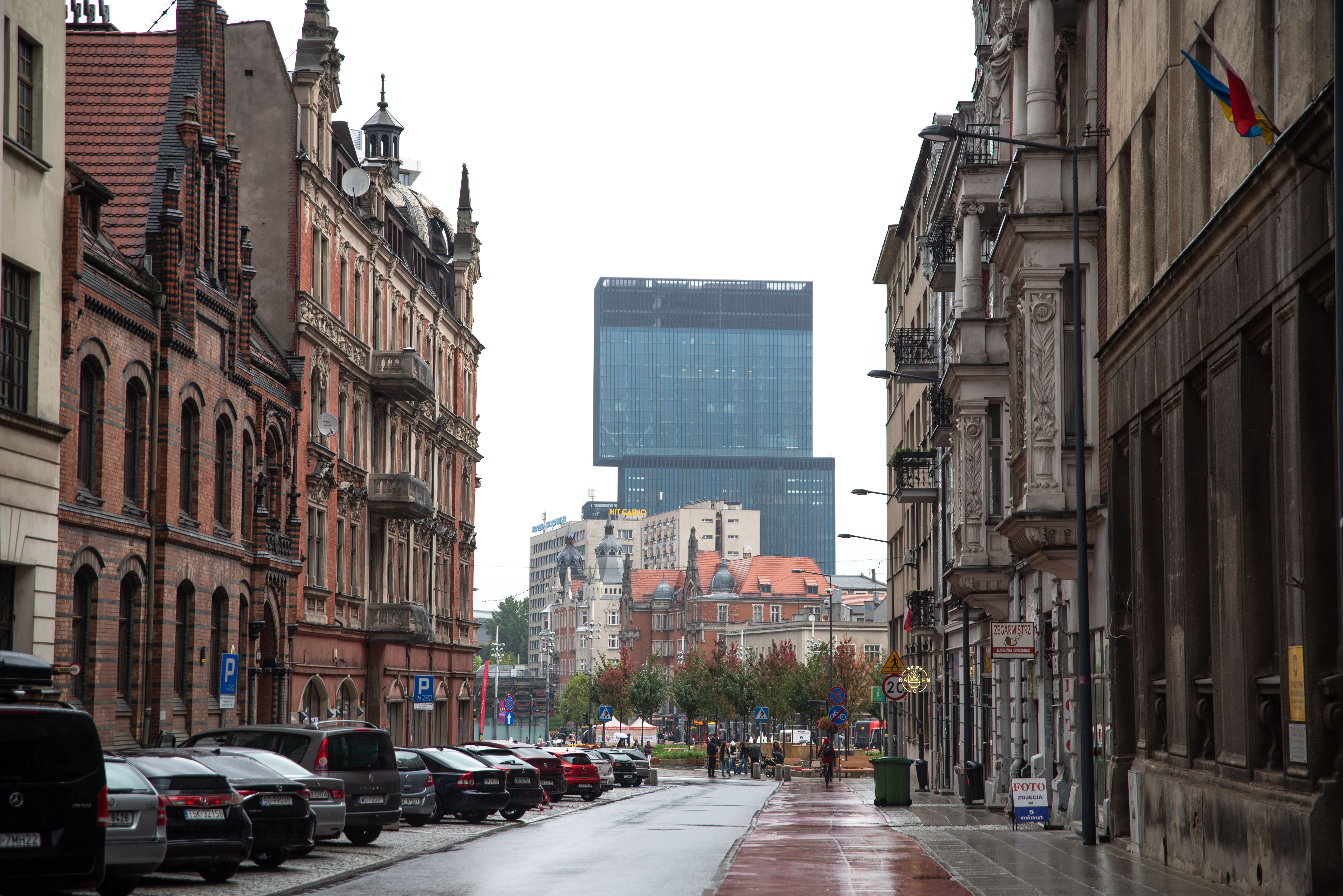zabytkowe kamienice Pocztowa Katowice