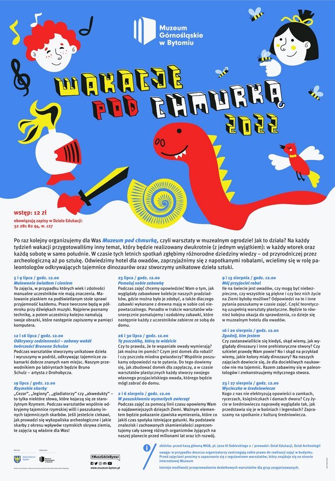Wakacje pod chmurka 2022 plakat 1