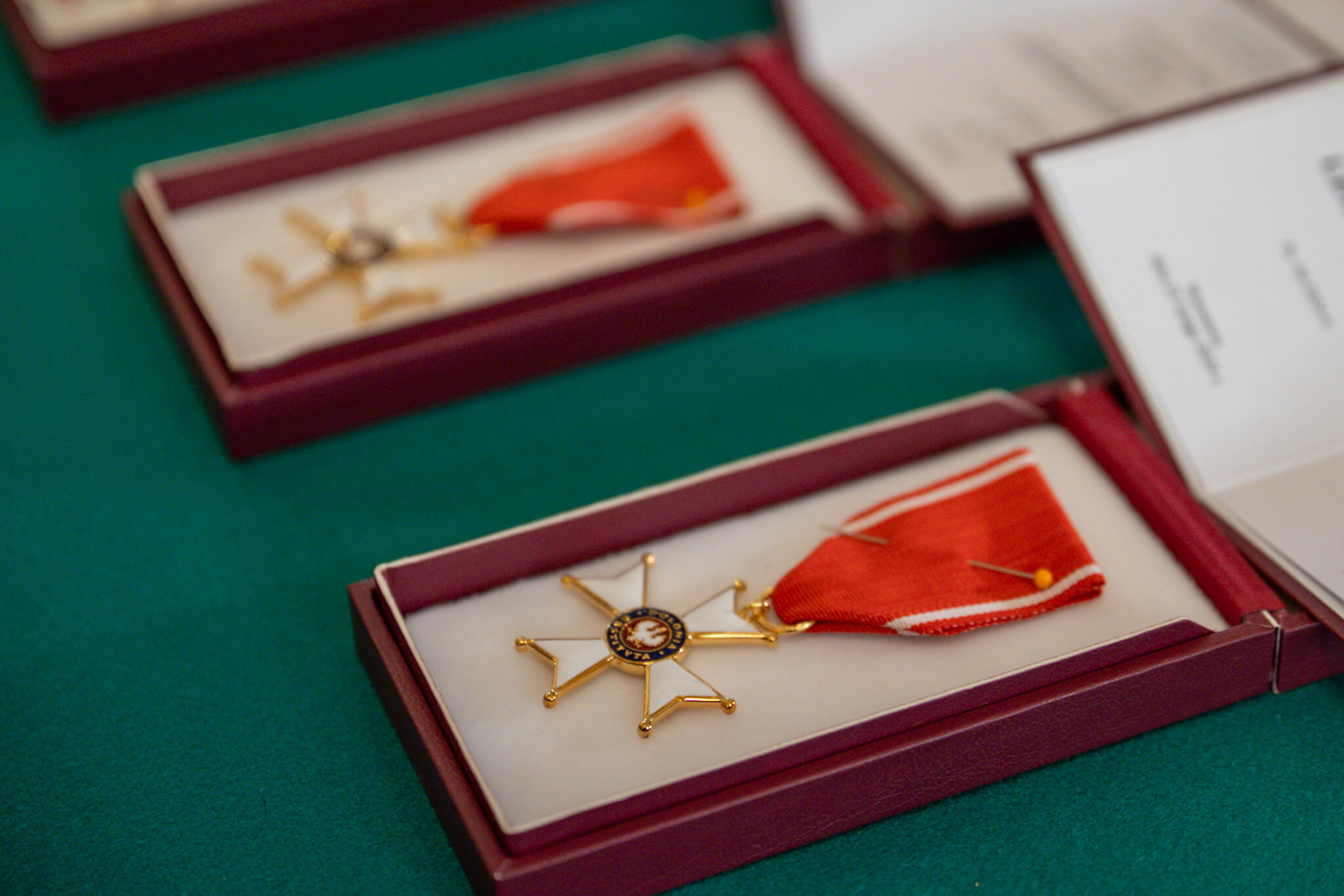 Wręczenie orderów państwowych