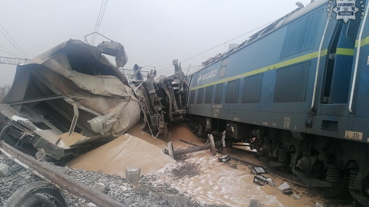 Wykolejenie kuznia raciborska