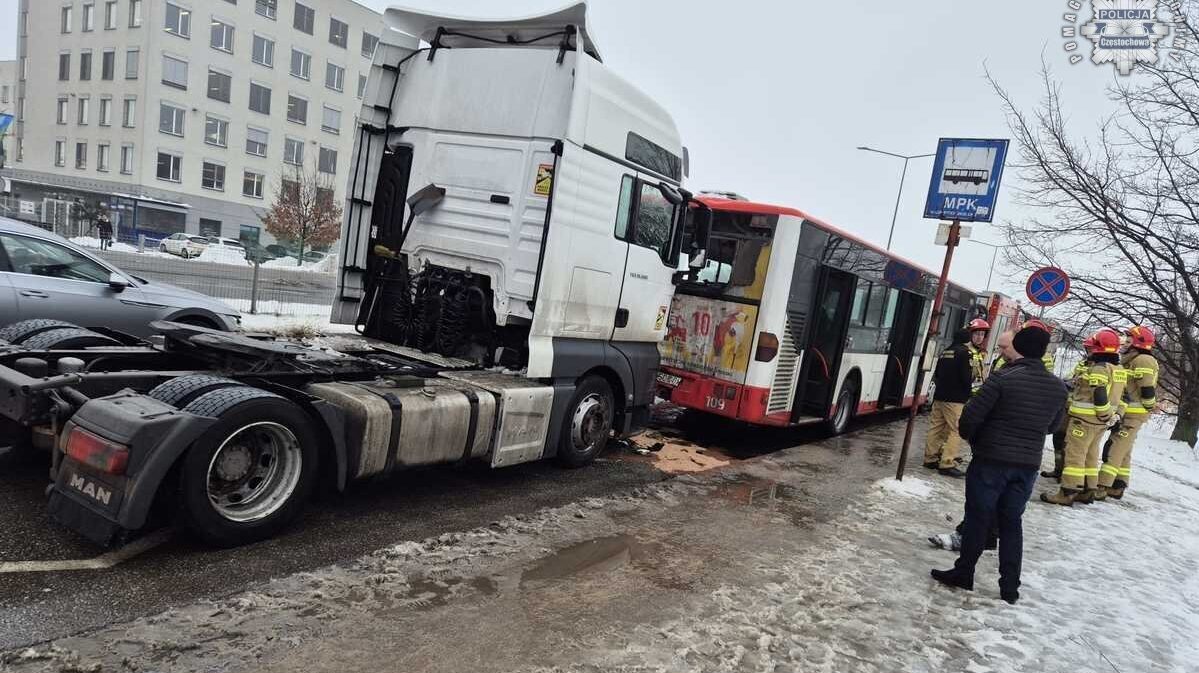 Wypadek autobusu czestochowa