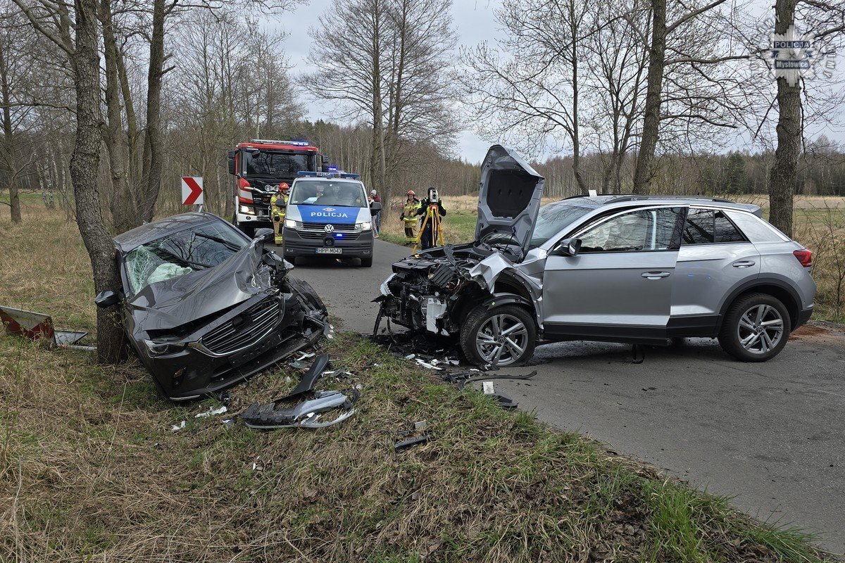 Wypadek myslowice