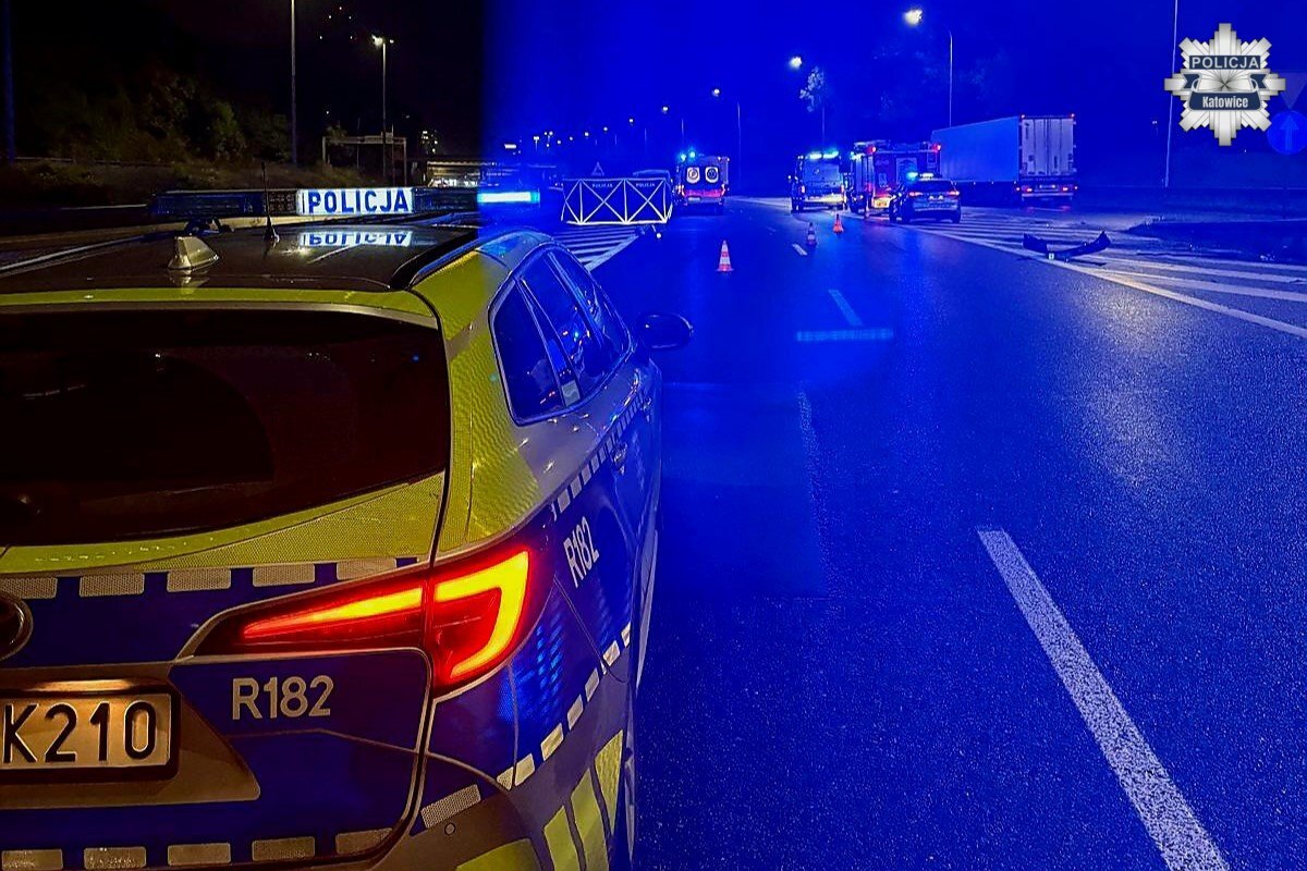Wypadek na a4