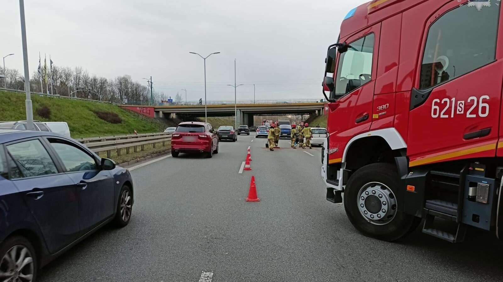 Wypadek na dts dzisiaj