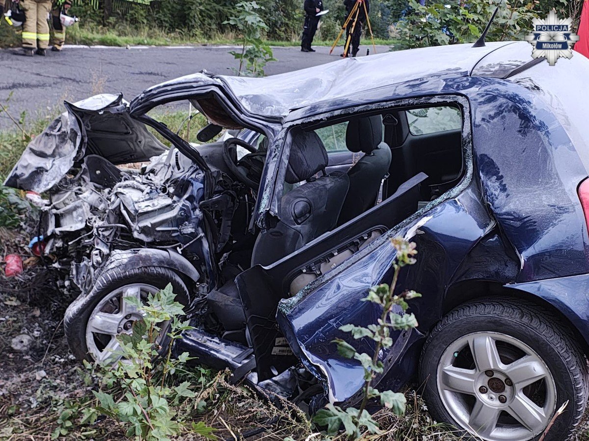 Wypadek smiertelny w mikołowie