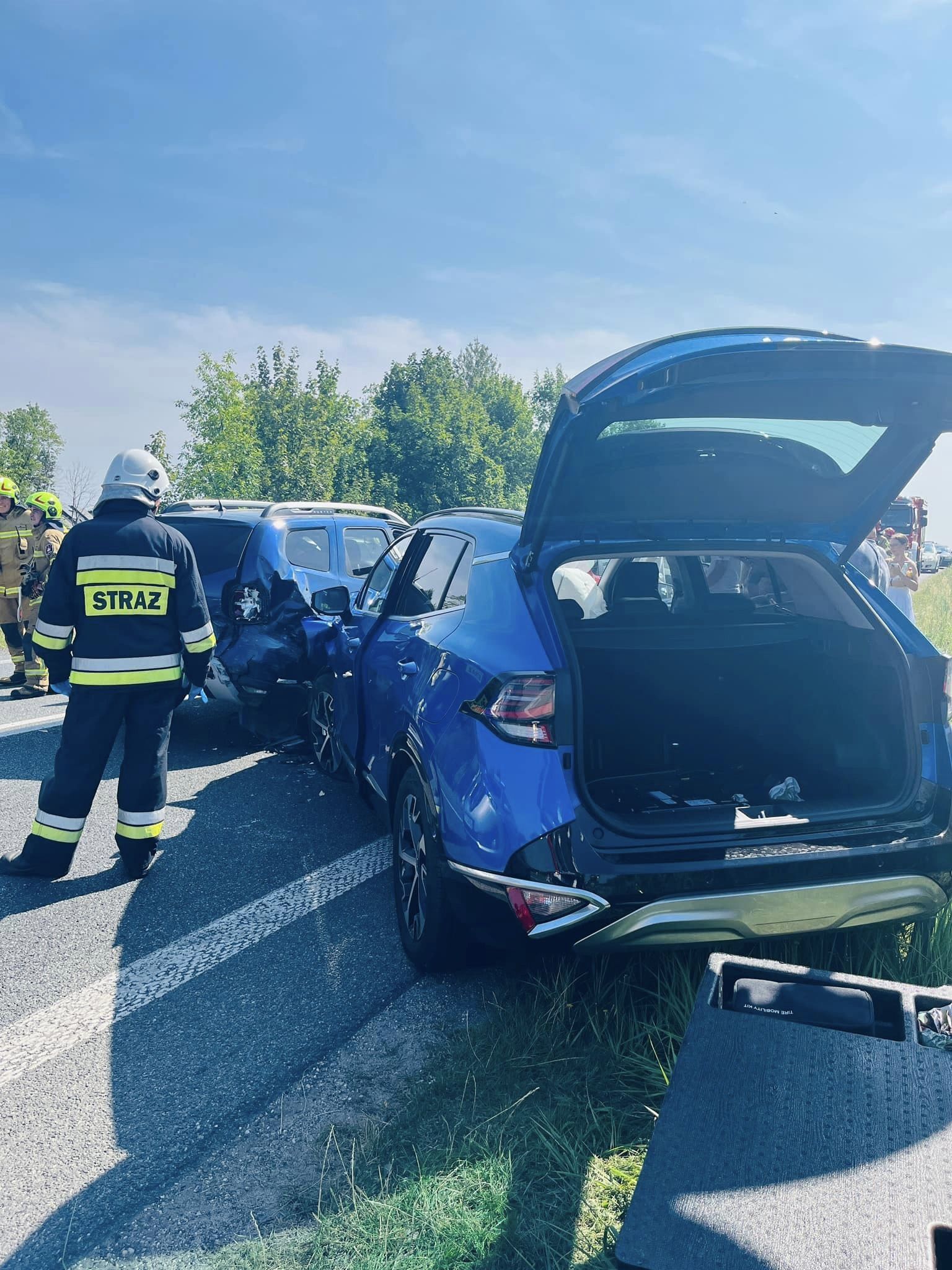 Wypadek w gruszewni