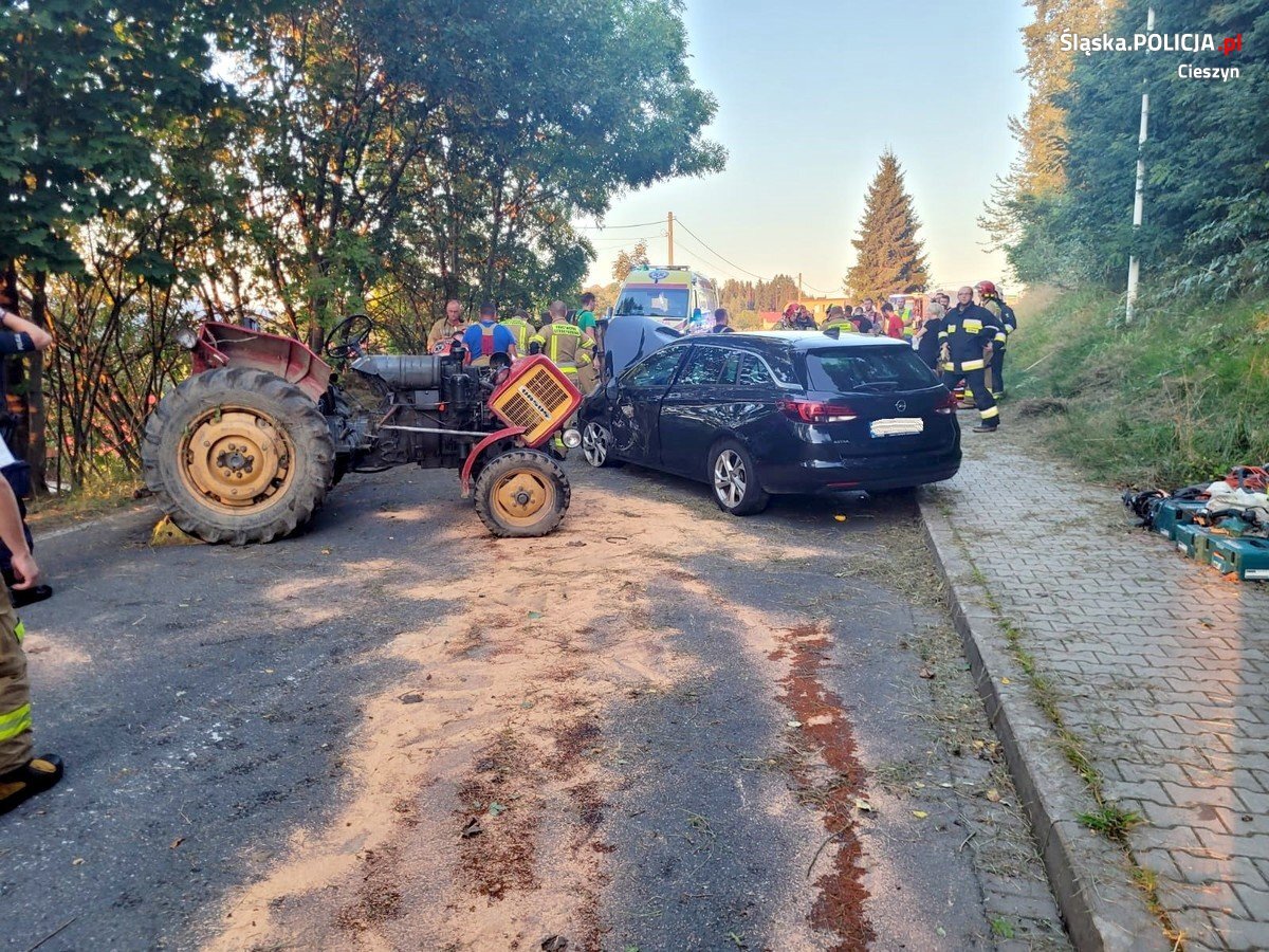 Wypadek w jaworzynce