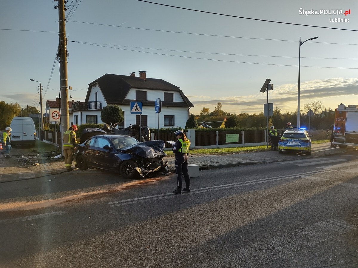 Wypadek w lublincu