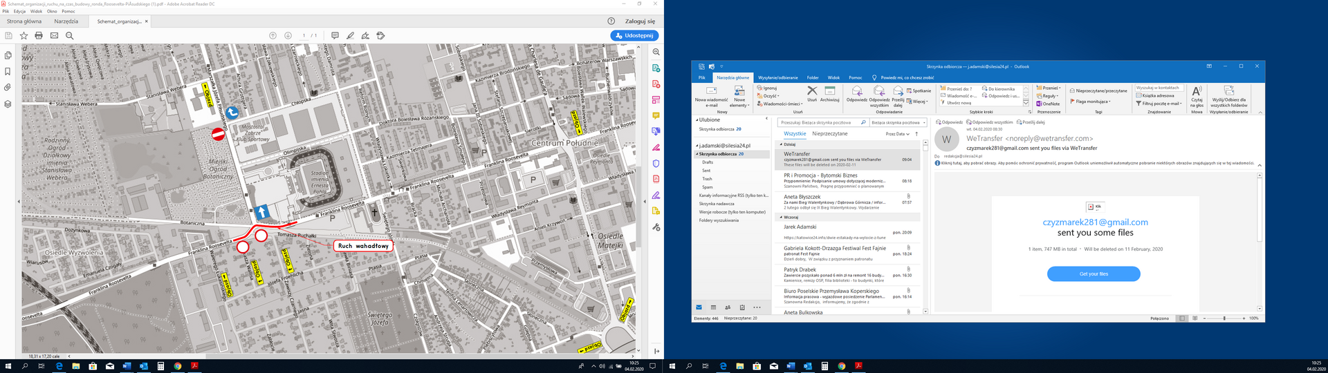 Zabrze zmiana org ruchu
