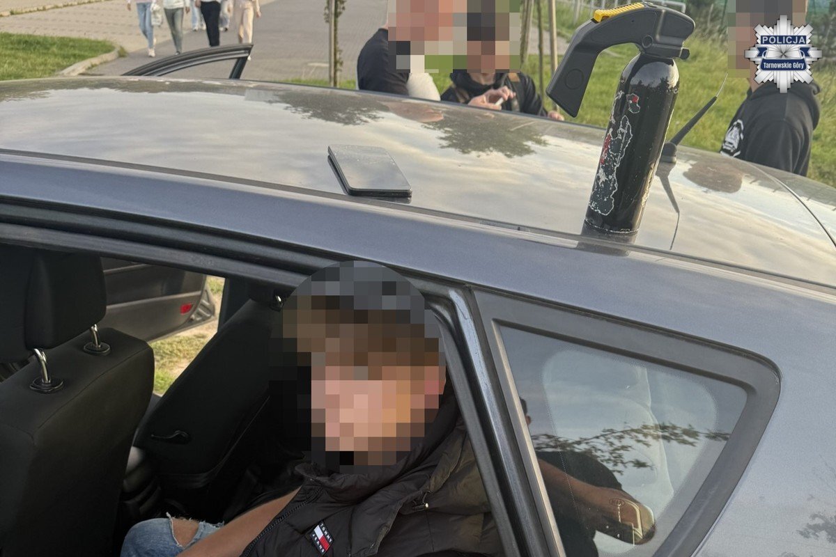 Zatrzymanie nieletnich tarnowskie góry